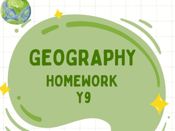KS3 Y9 Homework Booklet for the Year