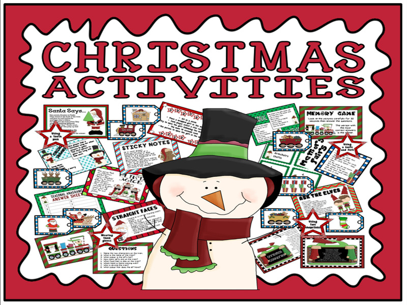 Christmas Activities