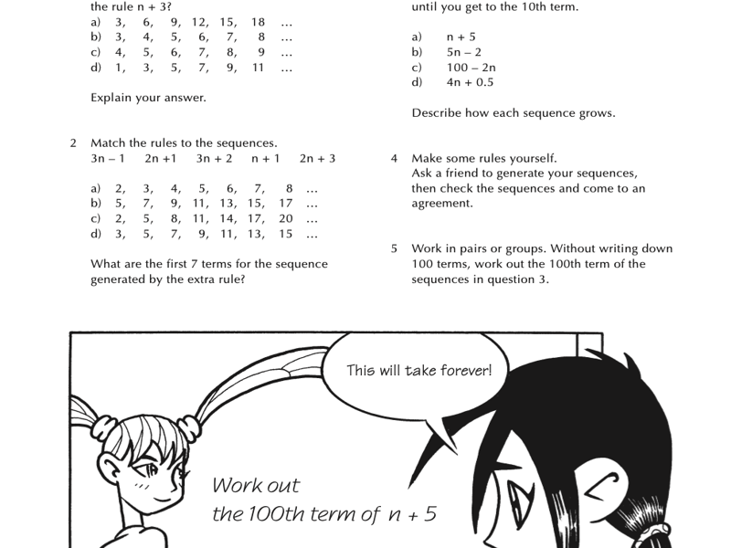 Numeracy in Year 7: Three-part Lessons