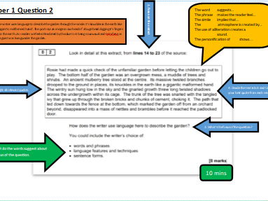 Paper 1 Knowledge Organiser