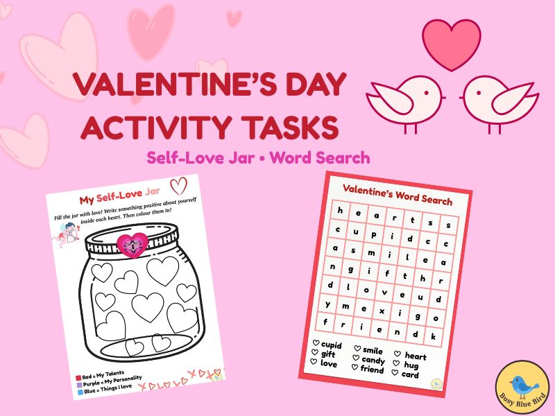 Valentine's Day Activity Pack  (No Prep)