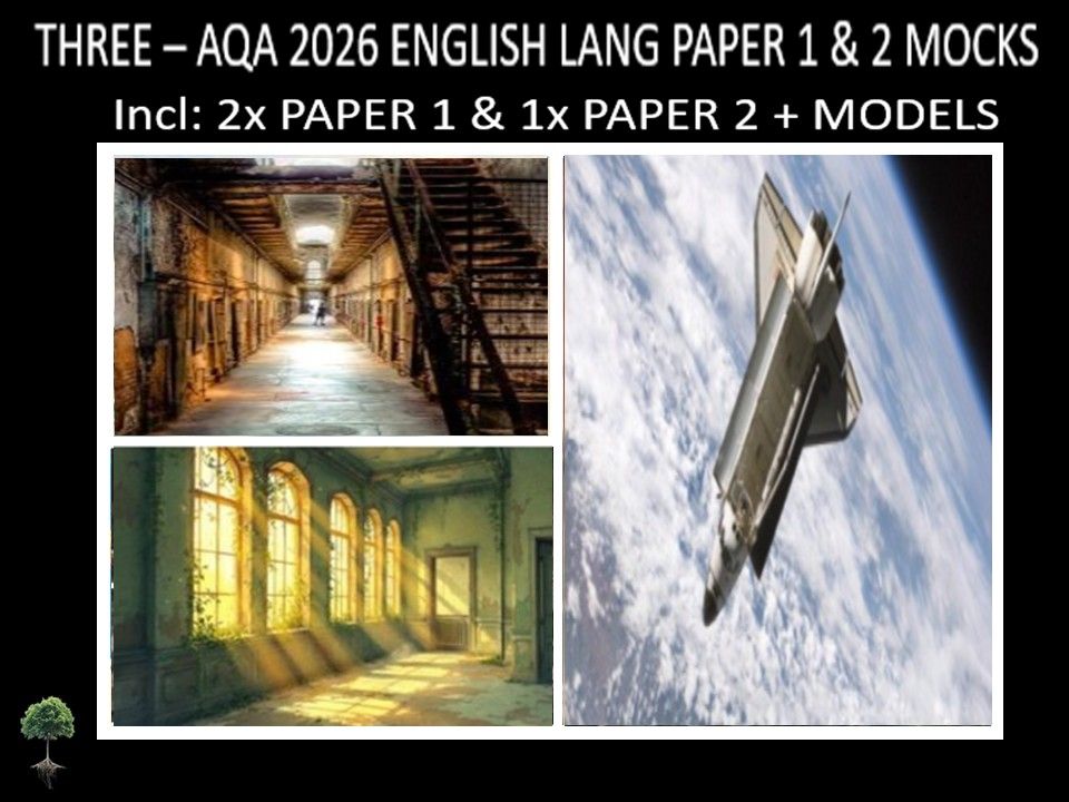 THREE - AQA PAPER 1 & 2 | 2026 FULL MOCKS | MODELS