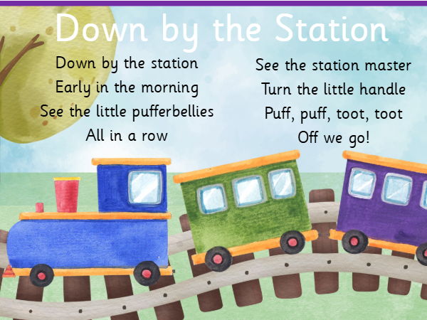 Transport Rhymes and Songs