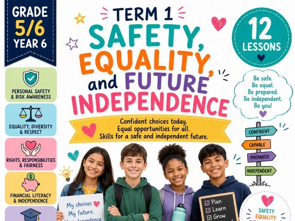 Year 6 PSHE Unit - Safety, Equality, and Future Independence