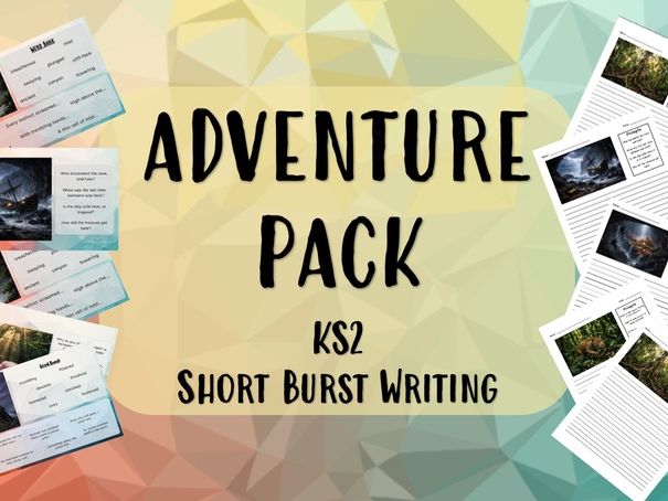 Short Burst Writing - Adventure Pack