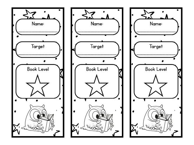 Accelerated Reading Bookmark