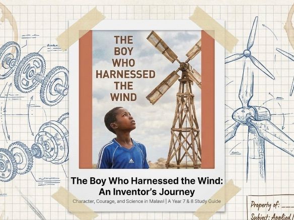 The Boy Who Harnessed the Wind Study Unit | Years 7–9 | William Kamkwamba |