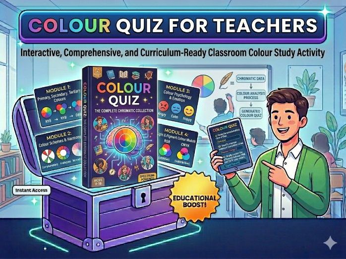 Colour Quiz – A Fun Themed Challenge Where Every Answer is a Colour!
