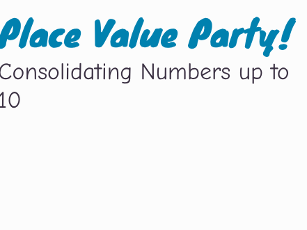 Place Value within 10