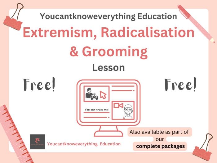 Extremism, Radicalisation & Grooming