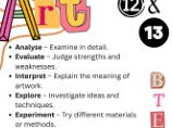 Key words for sixth form