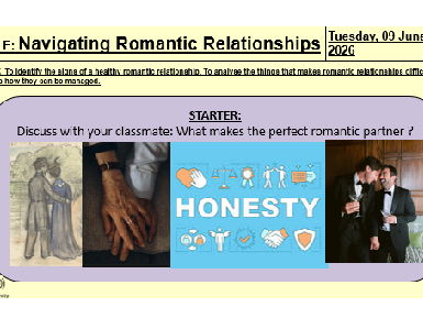PSHE - Navigating Romantic Relationships