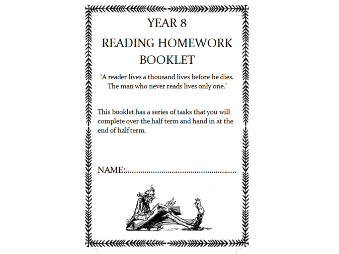 Year 8 Homework Booklet