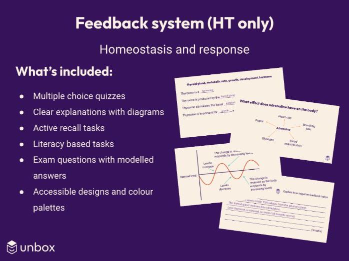 4.5.3.6 Feedback systems (HT only)