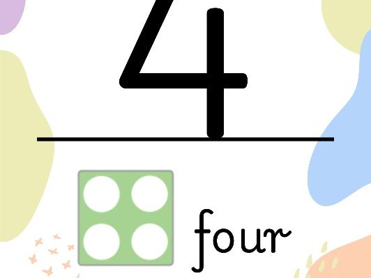 Number Formation Flashcards