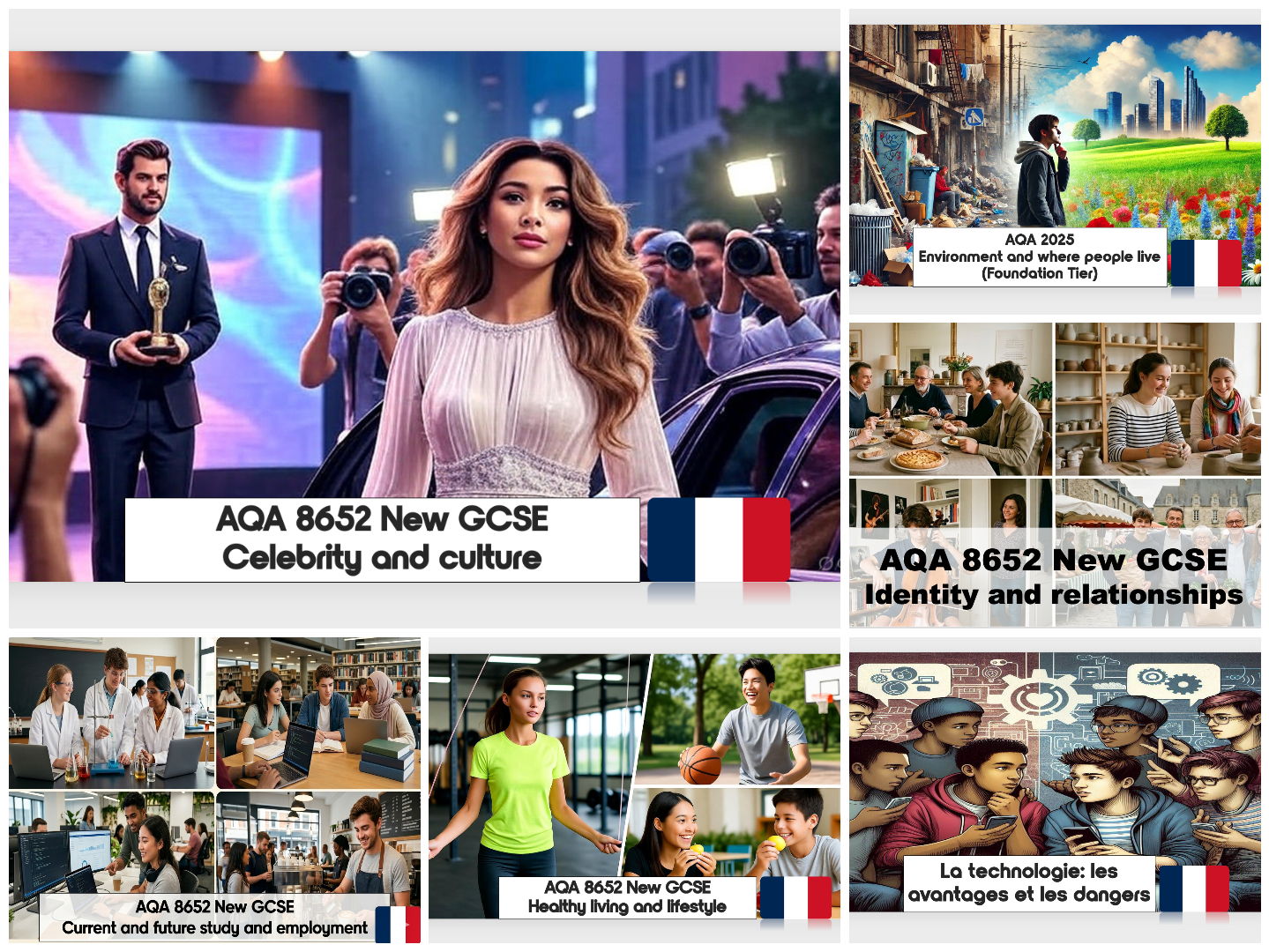 AQA 8652 FRENCH BUNDLE