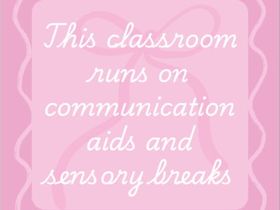 Bow Classroom Poster