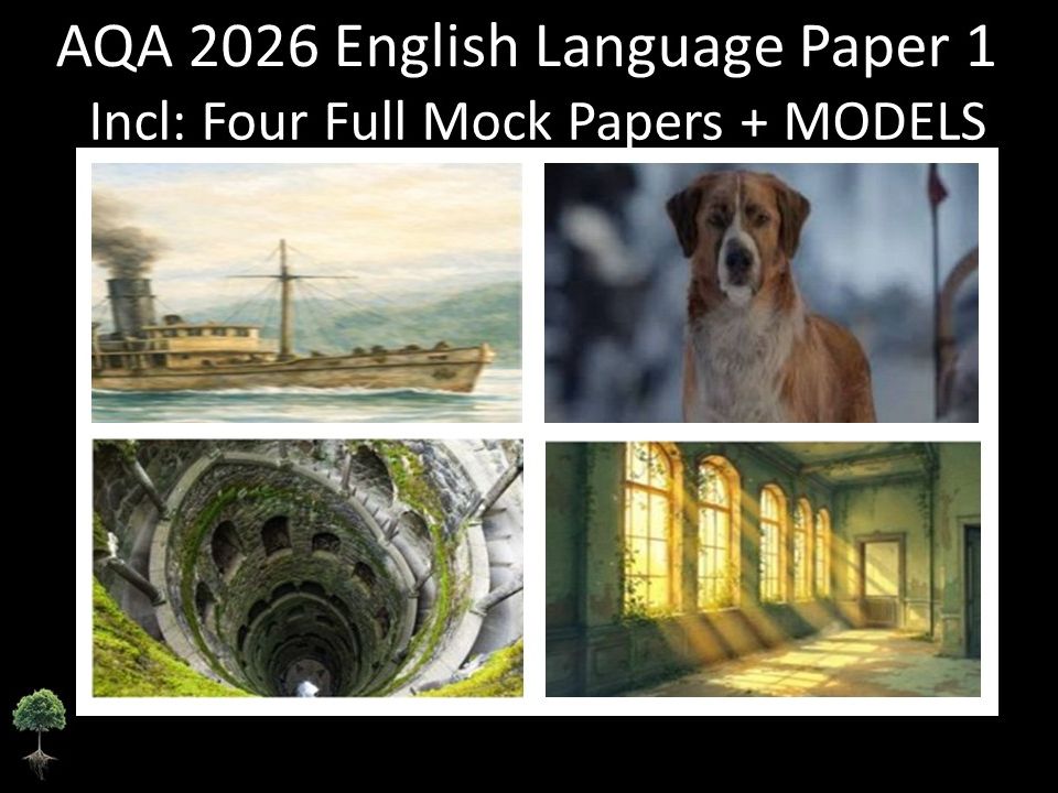 Four AQA 2026 English Language Paper 1 Mocks | Models