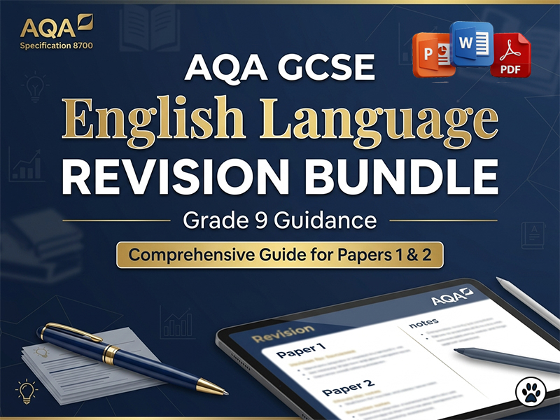 AQA GCSE English Language 8700 – Ultimate 2026 Bundle