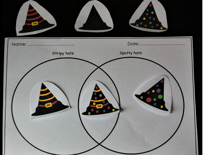 Halloween Maths Sorting and Graphing