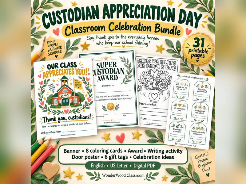 Custodian Appreciation Day Bundle
