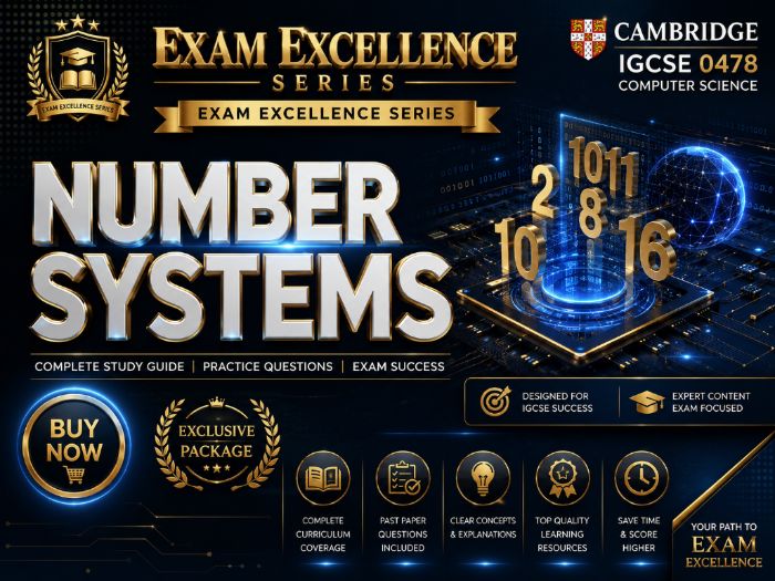 Cambridge IGCSE 0478 Number Systems | Exam Excellence Series