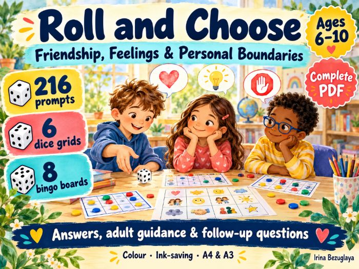 Roll and Choose – Friendship, Feelings & Personal Boundaries