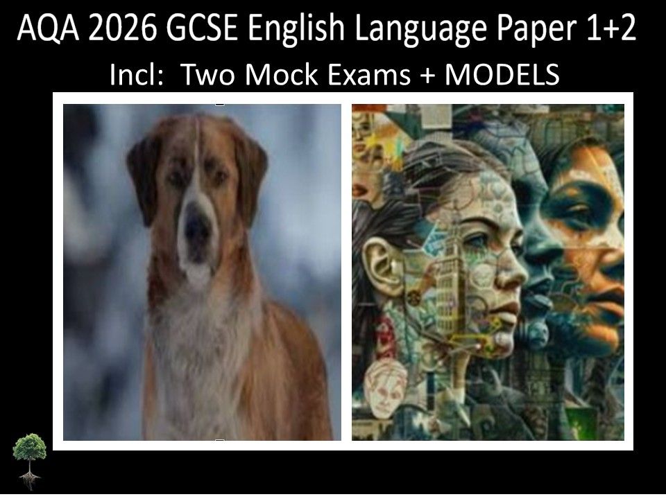 Two AQA 2026 GCSE English Language Paper 1 & 2 Mock | Models