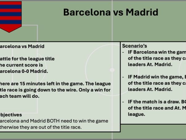 Football Scenario - DERBY DAY EDITION (Pack of 4)