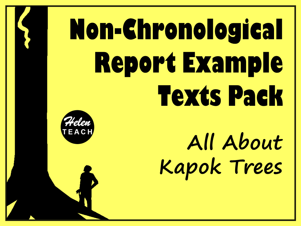 Kapok Tree Non-Chronological Report Example Texts Pack