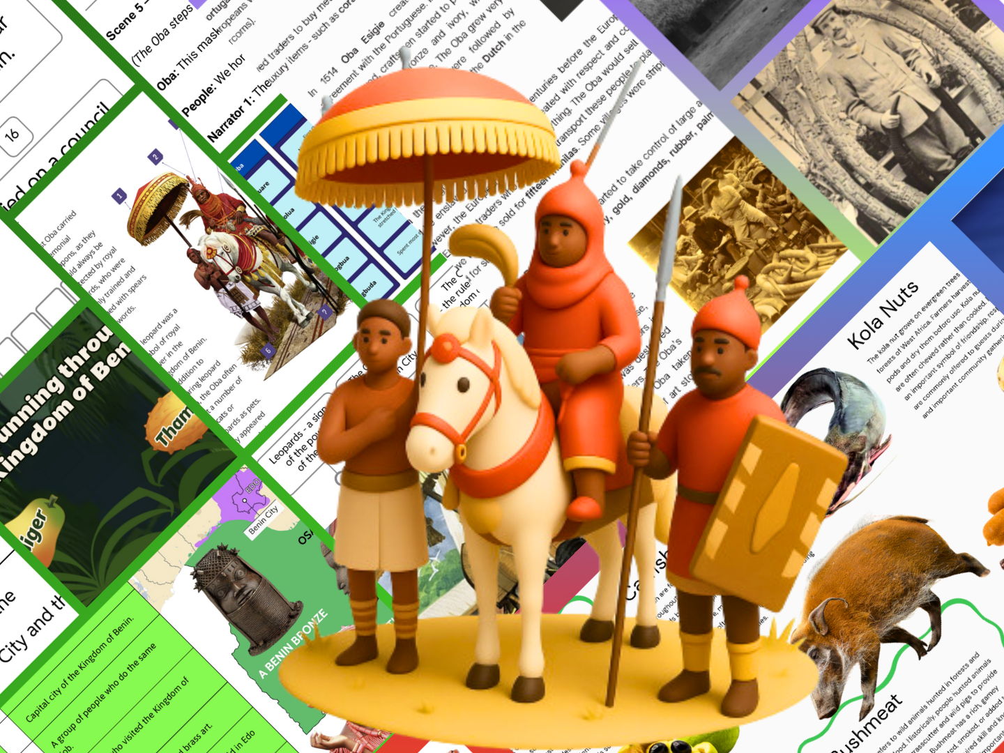 KS2 non-European Society - The Kingdom of Benin: Topic Resources Bundle