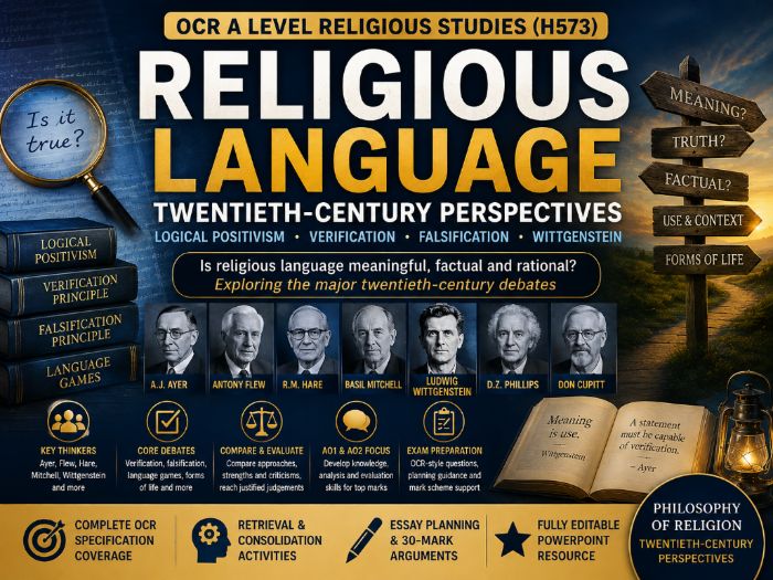 A Level Religious Studies: 20th-Century Religious Language – OCR H573