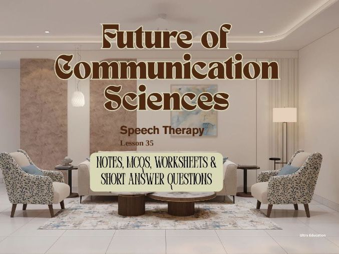 Future of Communication Sciences: Accessibility, Inclusion, Global Challenges & Career Opportunities