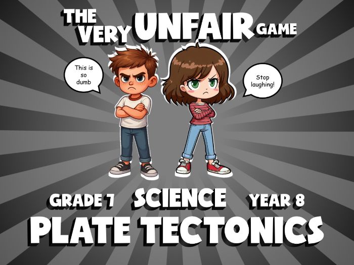 Plate Tectonics VERY UNFAIR GAME | No-Prep Year 8 Science Review Activity