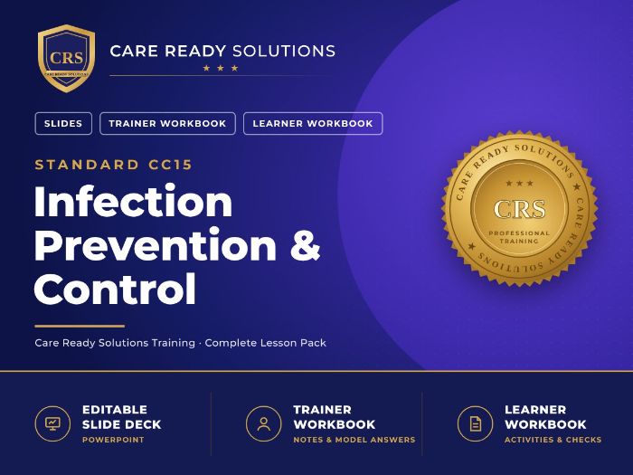 Care Certificate Standard 15: Infection Prevention & Control – Lesson Pack