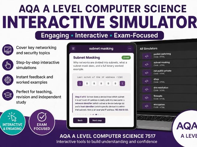 AQA A-Level 4.9 The Internet Simulation