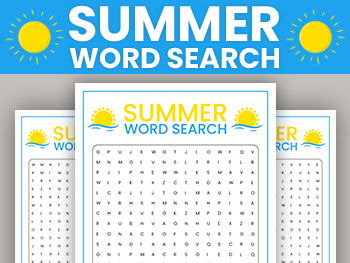 Summer Word Search Collection