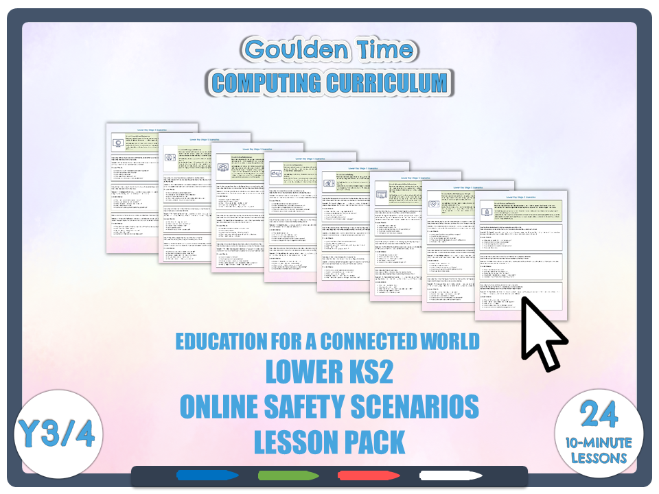 Online Safety Scenarios for Lower KS2 – 24 Quick Conversations (Education for a Connected World)