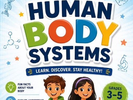 Human Body Systems Workbook | Organs, Senses, Skeletal & Muscular
