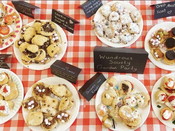 Nevermoor inspired scone project