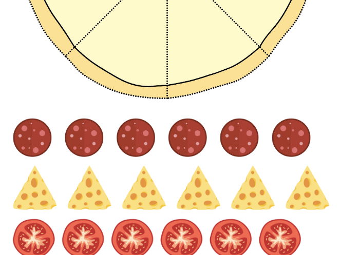 Circle and Triangle Pizza Cutting