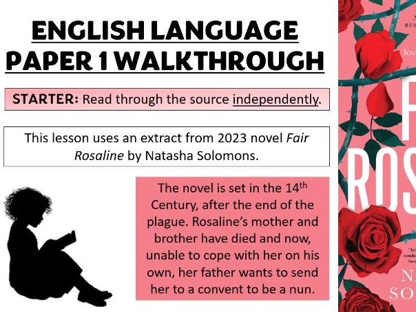 2026 SPEC: AQA Lang Paper 1 Fair Rosaline