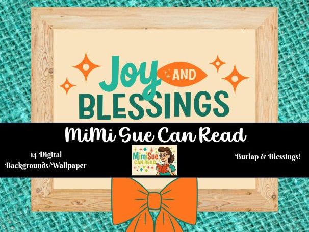 Burlap & Blessings 14 Digital Wallpapers/Backgrounds (300 dpi) Fall/Thanksgiving