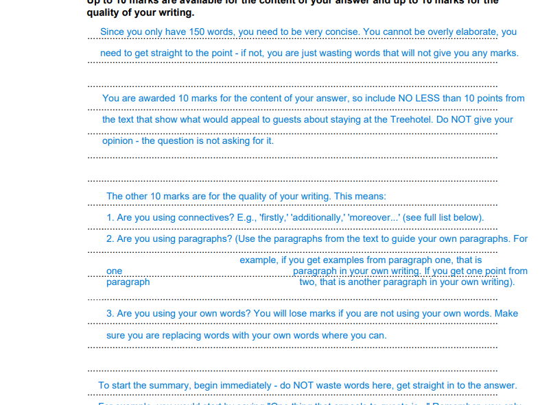 Tips To Pass Cambridge O-Level (New Spec).