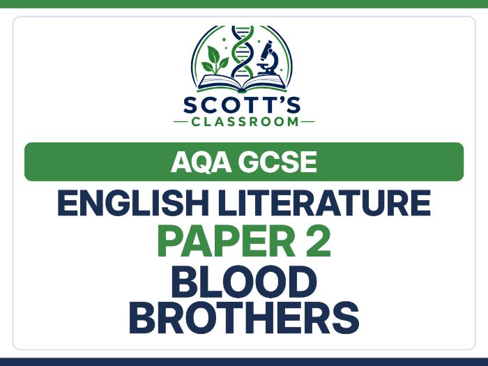 Blood Brothers GCSE Revision Workbook