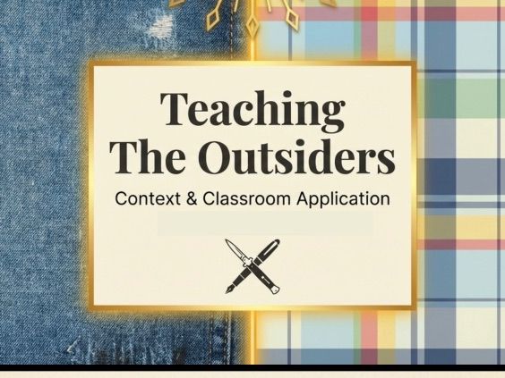 The Outsiders Novel Social Historical Context Activities English