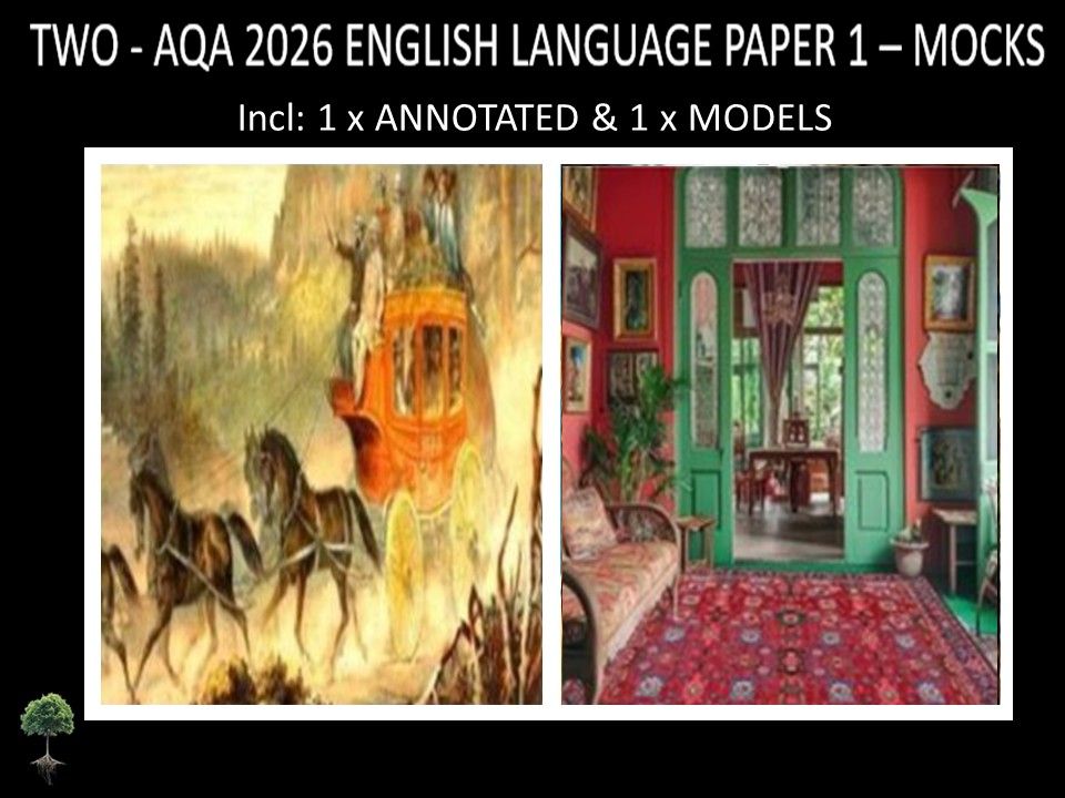 TWO - AQA PAPER 1 | 2026 FULL MOCKS | ANNOTATED | MODELS