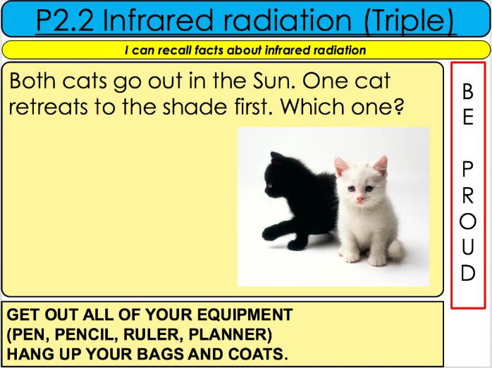 New AQA GCSE P2 Starters