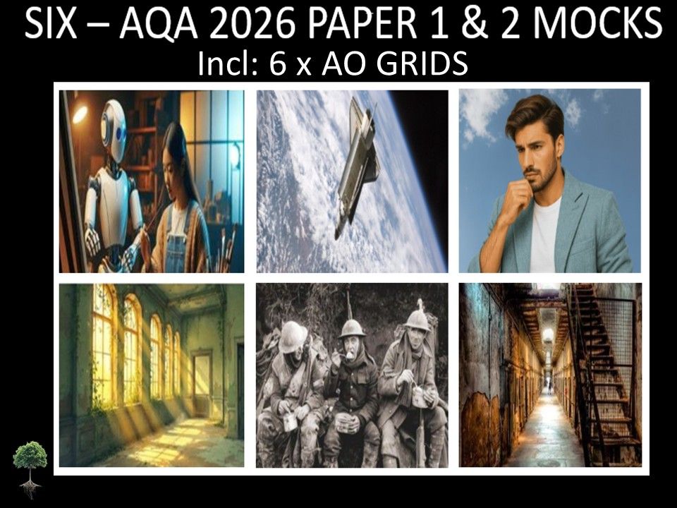 SIX - AQA PAPER 1 & 2 | FULL 2026 MOCKS | AO GRIDS