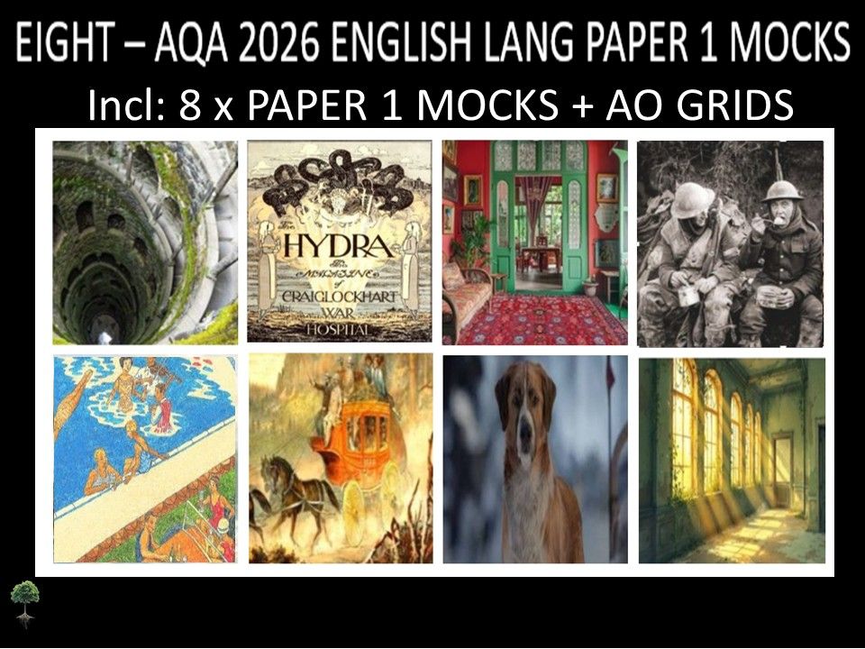EIGHT - AQA PAPER 1 | 2026 FULL MOCKS | AO GRIDS